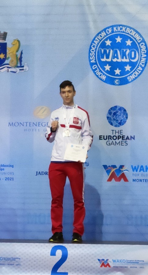 Julian Graboś na podium