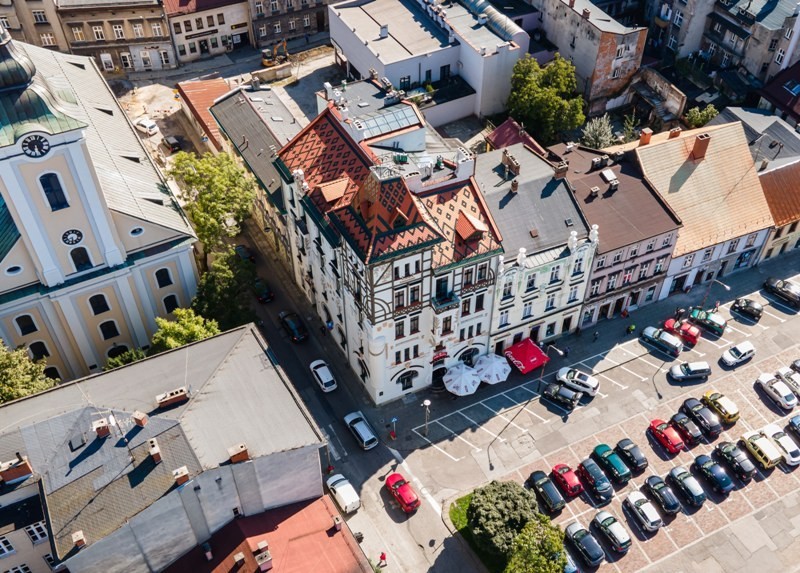 Bielsko-Biała Kamienica pod Żabami plac Wojska Polskiego